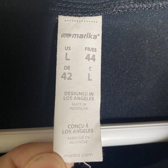 marika women’s full zip lightweight Activewear Jacket size L black Gray - Picture 9 of 11